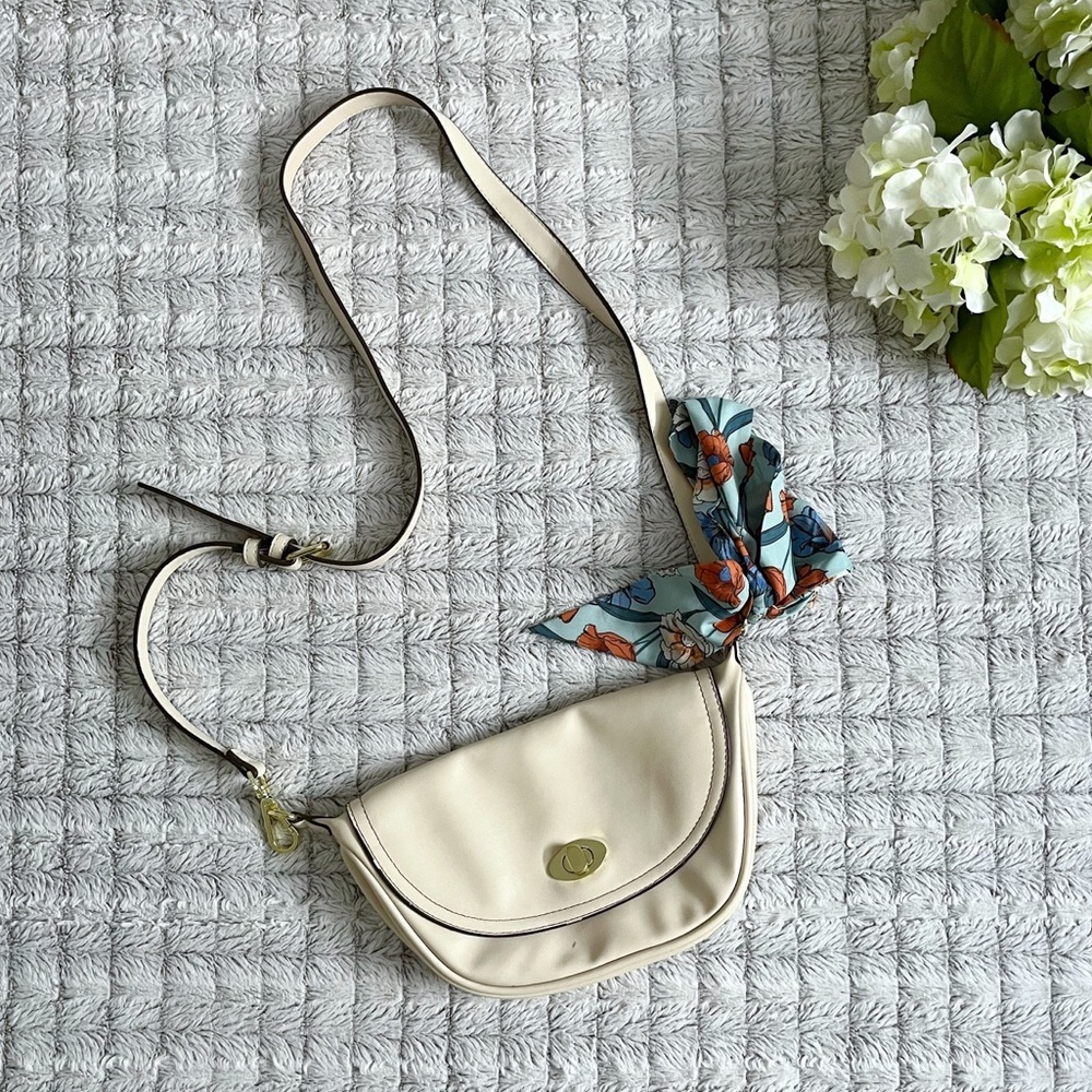 Steve Madden Crossbody Bag with Scarf